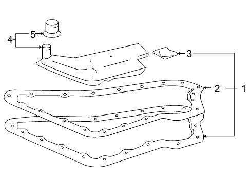 2010 Chevy HHR Automatic Transmission Diagram
