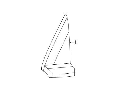 2023 Chevy Equinox Exterior Trim - Fender Diagram