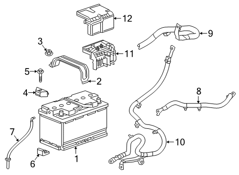2018 Buick LaCrosse Battery Diagram 2 - Thumbnail