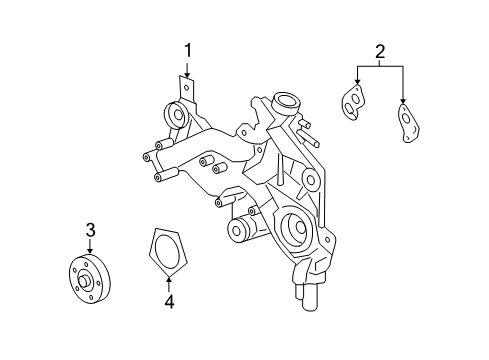 2006 Chevy Monte Carlo Water Pump Diagram