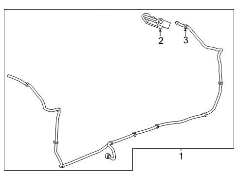 2015 Chevy Silverado 2500 HD Cargo Lamps Diagram