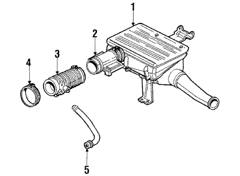 1986 Buick Electra Prom Calibrator Diagram for 16132056