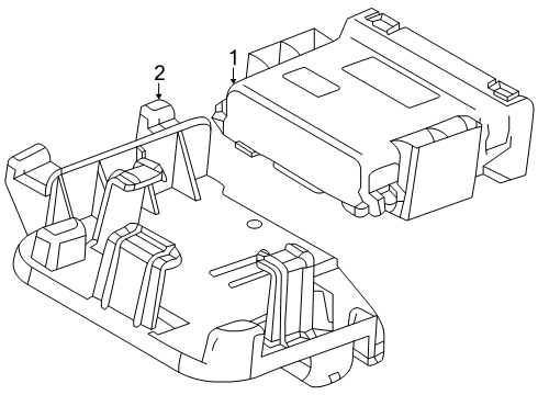 2024 Buick Envista Electrical Components Diagram