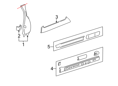 2007 Chevy Monte Carlo Rocker Panel Diagram