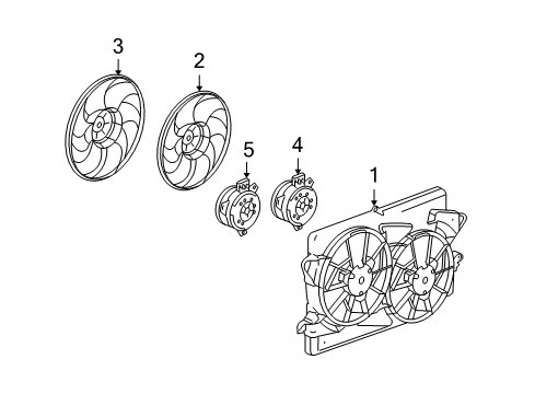 2006 Pontiac Torrent Cooling Fan Diagram