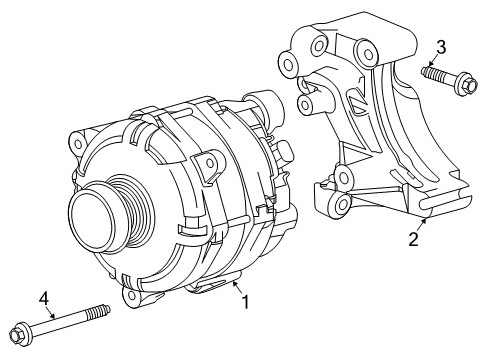 2024 Chevy Silverado 1500 Alternator Diagram