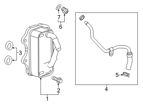 2025 Chevy Blazer Engine Oil Cooler Diagram