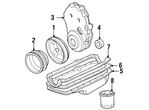 1992 Chevy Blazer Engine Parts Diagram
