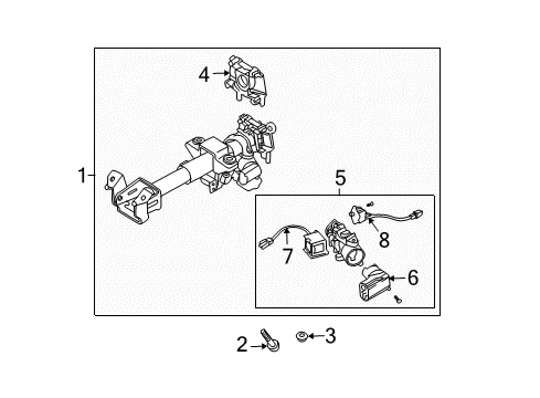 2007 Chevy Aveo Ignition Lock Diagram