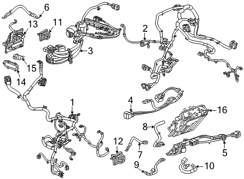 2024 GMC Sierra EV Battery Diagram