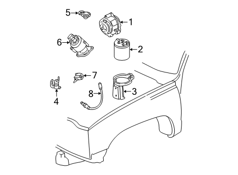 Purge Valve Diagram for 1997258