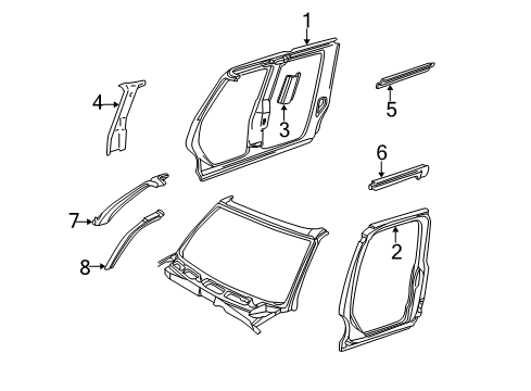 1989 Chevy Astro Uniside Diagram