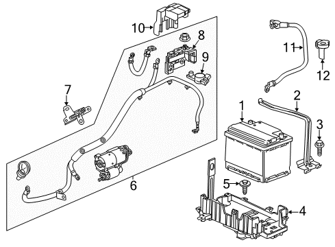 2019 Chevy Sonic Battery Diagram