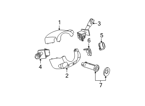 2003 Saturn Vue Switches Diagram