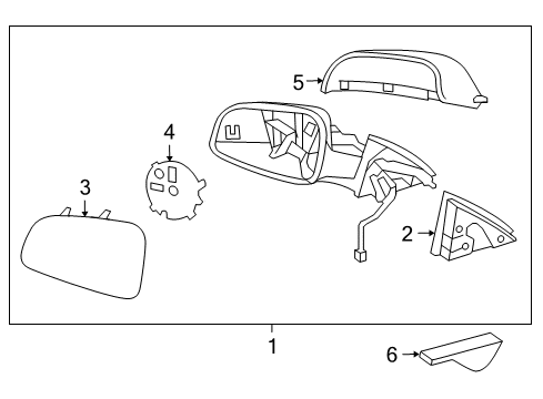2012 Chevy Cruze Seal Diagram for 95489790