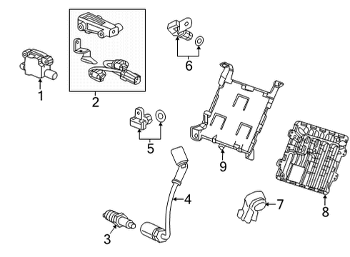 2025 Chevy Corvette Ignition System Diagram
