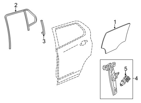 2014 Buick Encore Rear Door Diagram
