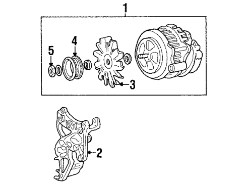 1993 Chevy K2500 Alternator Diagram