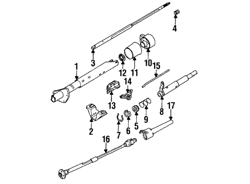 1992 Chevy S10 Blazer Switches Diagram