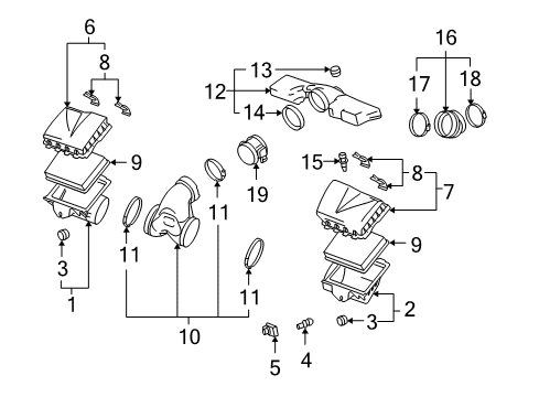 2008 Cadillac XLR Filters Diagram