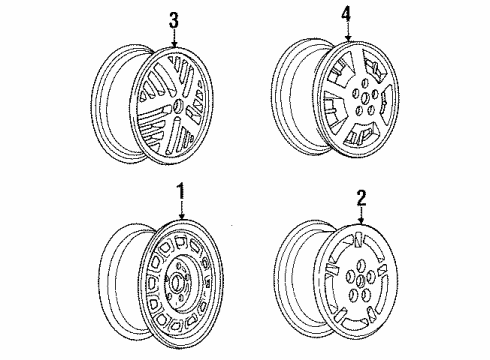 1987 Pontiac Grand Am Wheels Diagram