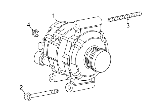 2025 Chevy Malibu Alternator Diagram
