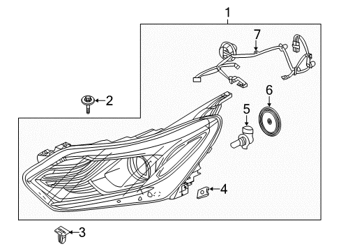 2020 Chevy Equinox Bulbs Diagram