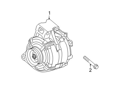 2010 Chevy Equinox Alternator Diagram 2 - Thumbnail