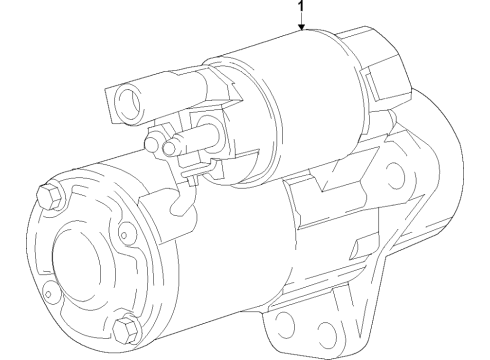 2021 GMC Savana 3500 Starter Diagram 4 - Thumbnail