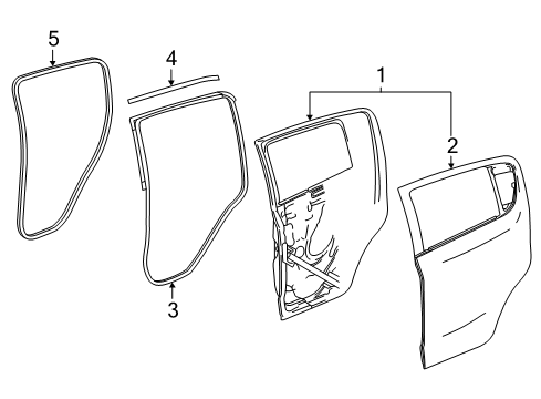 2018 Chevy Spark Door & Components Diagram 2 - Thumbnail