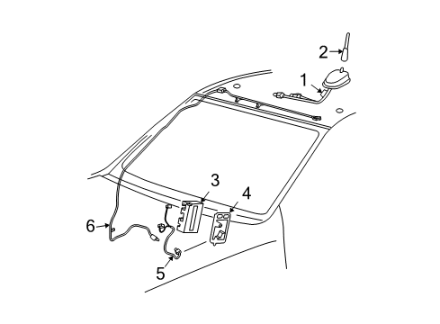 2005 Chevy Colorado Electrical Components Diagram