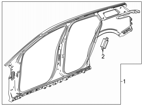 2024 Chevy Blazer EV Uniside Diagram
