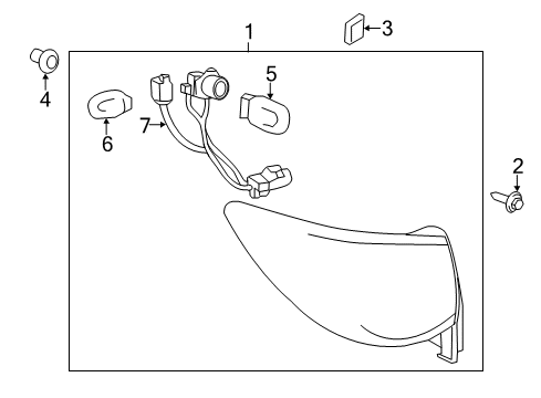 2011 Chevy Traverse Bulbs Diagram 4 - Thumbnail