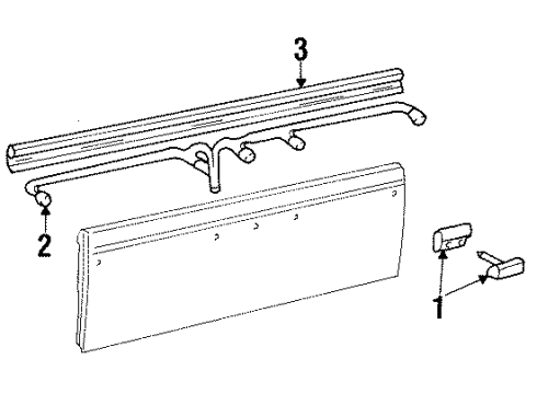 1991 Chevy C2500 Tail Lamps Diagram