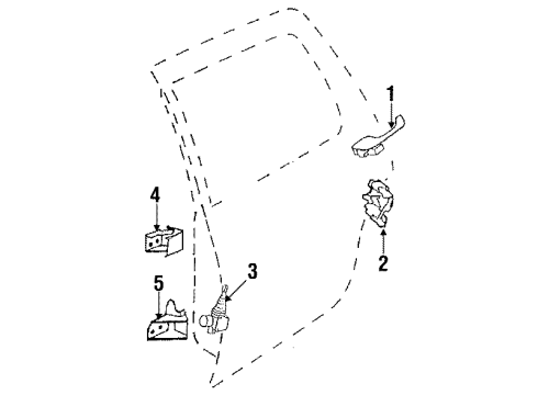1990 Buick Electra Door Diagram