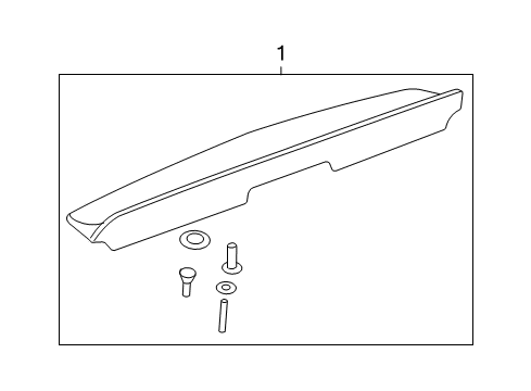 2006 Chevy Monte Carlo Rear Spoiler Diagram