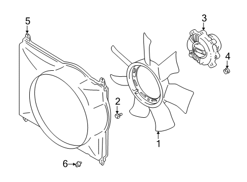 2002 Chevy Tracker Cooling Fan Diagram 2 - Thumbnail