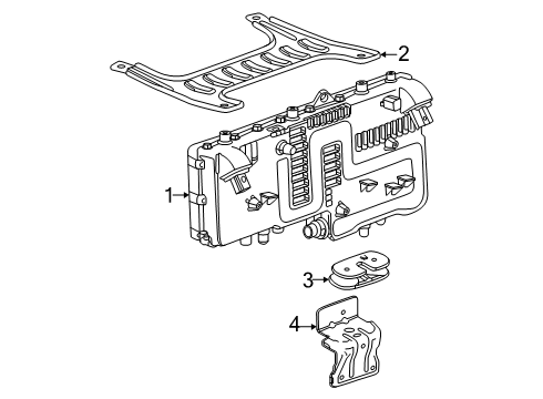 2024 Chevy Blazer EV Electrical Components Diagram