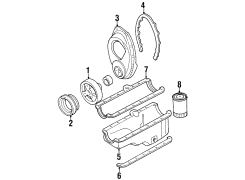 1991 Chevy C1500 Engine Parts Diagram