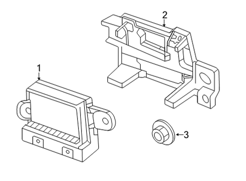 2025 Chevy Corvette Electrical Components Diagram
