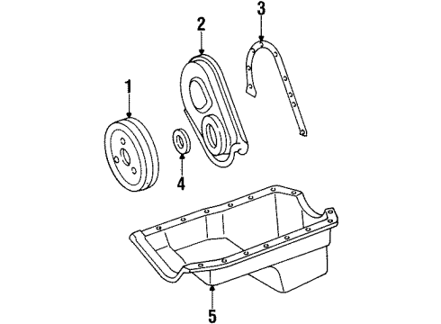 1993 Buick Century Engine Parts Diagram