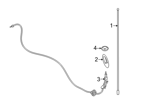 2006 Pontiac Torrent Antenna & Radio Diagram 2 - Thumbnail