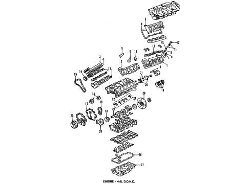 1993 Cadillac Eldorado Engine Mounting Diagram