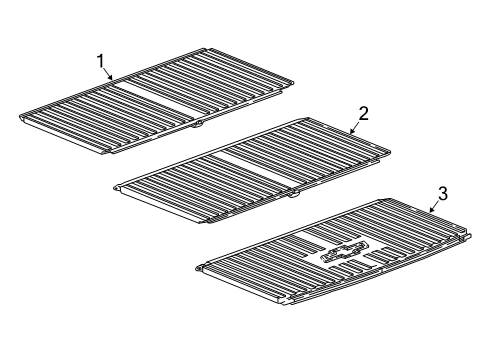 2017 Chevy Silverado 1500 Exterior Trim - Pick Up Box Diagram 6 - Thumbnail
