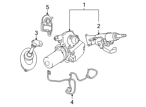 2008 Chevy Cobalt Jacket Diagram for 15270776