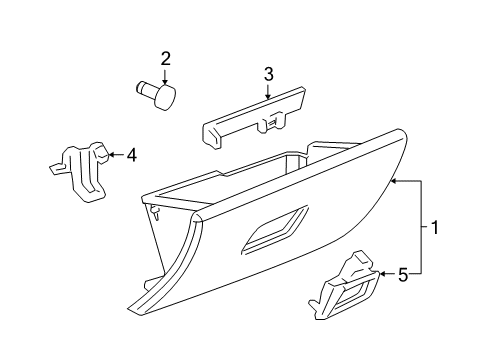 2007 Pontiac G5 Striker Diagram for 15243072