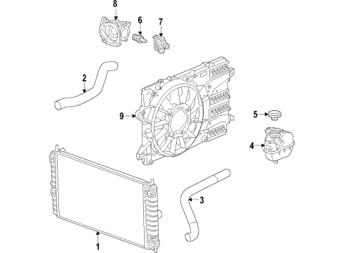 2018 Chevy Malibu Cooling Fan Diagram