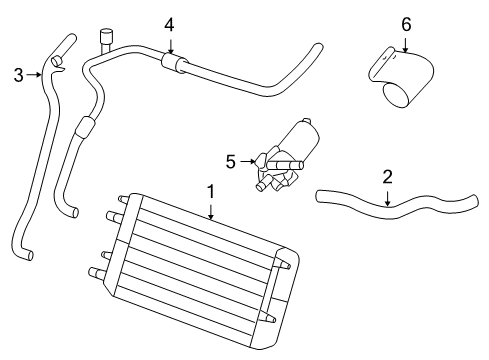 2006 Cadillac XLR Intercooler Diagram