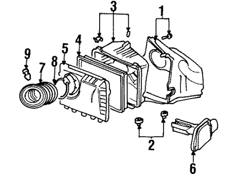1999 Pontiac Grand Prix Powertrain Control Diagram