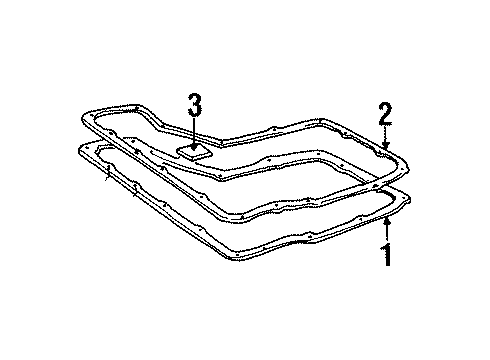 1995 Oldsmobile Aurora Transaxle Parts Diagram